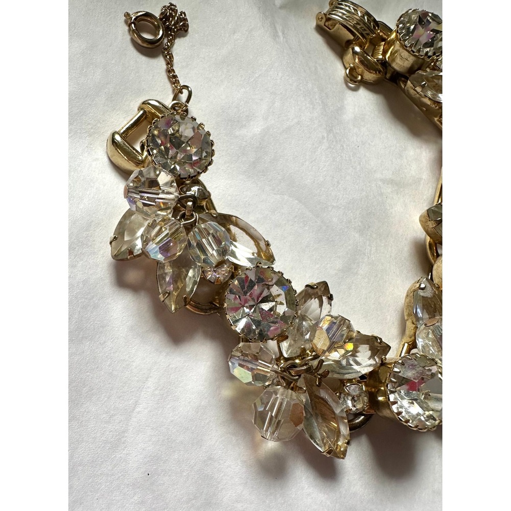 Juliana Crystal Dangle Rhinestone Bracelet - Picture 6 of 7